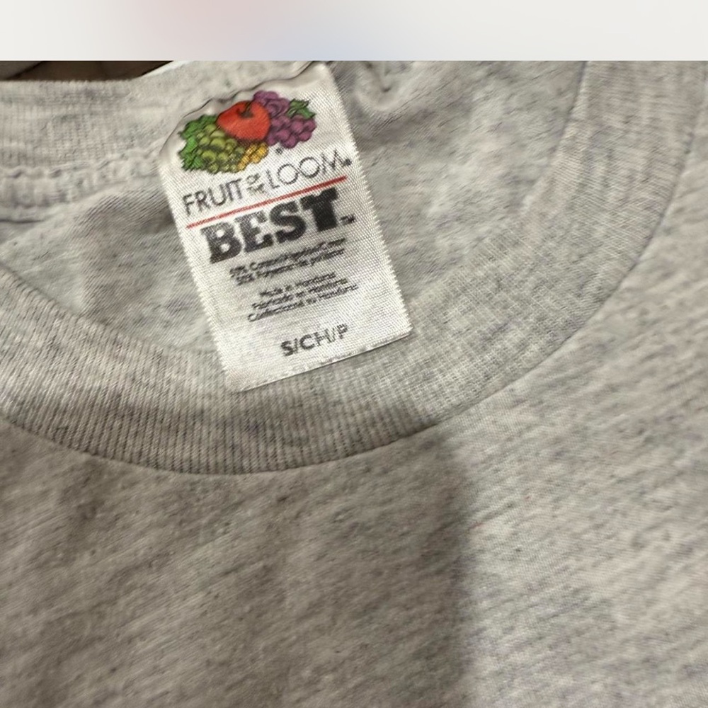 Fruit of the Loom Gray Tee - Picture 2 of 5